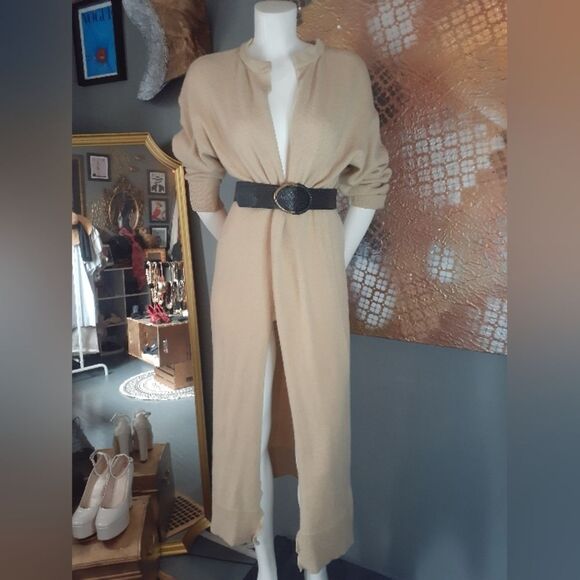 Zara Wool Blend Extra Long Cardigan - Picture 1 of 13